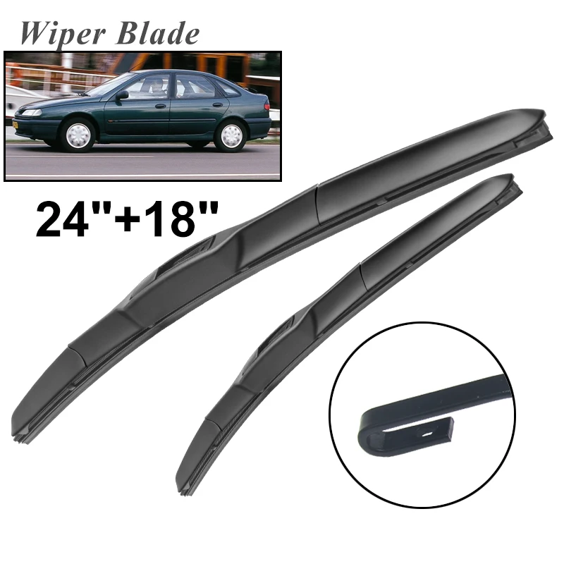 

Передние щетки стеклоочистителя okoстеклоочистителя RHD & LHD для Renault Laguna Hatchback 1993 - 2000 лобовое стекло переднее окно 24 "+ 18"