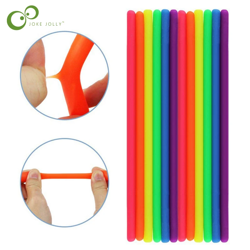 Hyperflexion растягивающиеся руки 1 шт. антистресс шуточки лапша веревка сжимаемые