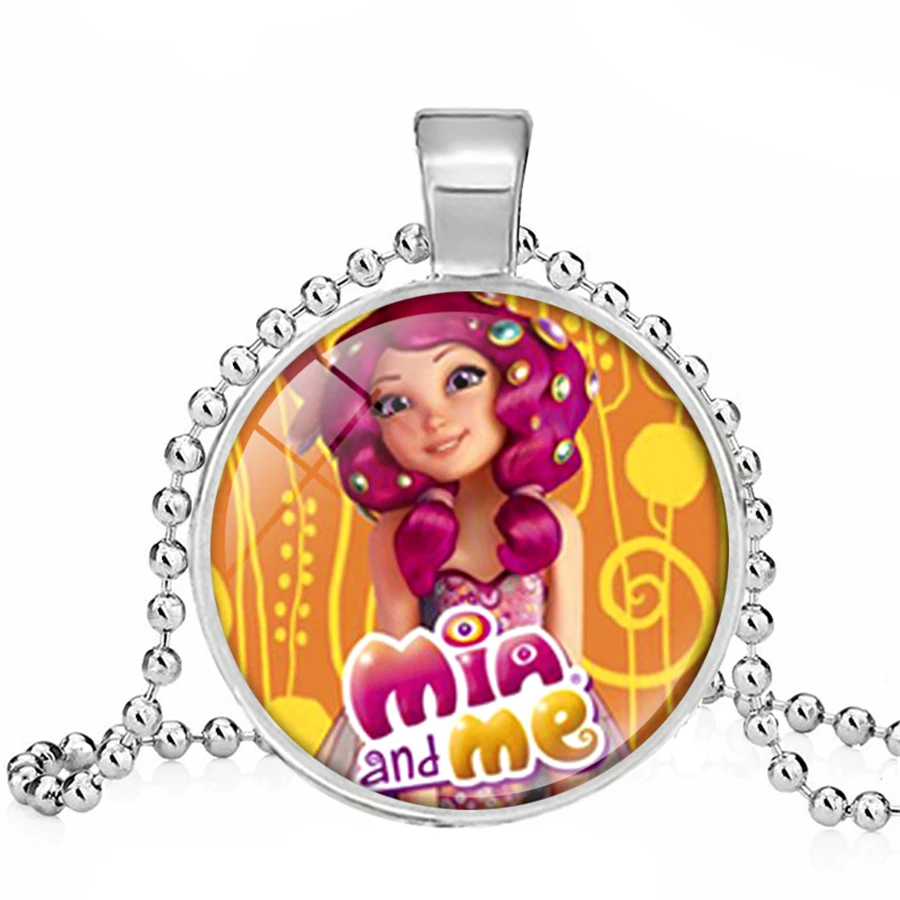Модное ожерелье из мультфильма Миа и я сказочное аниме Пегас косплей Йо кулоны на