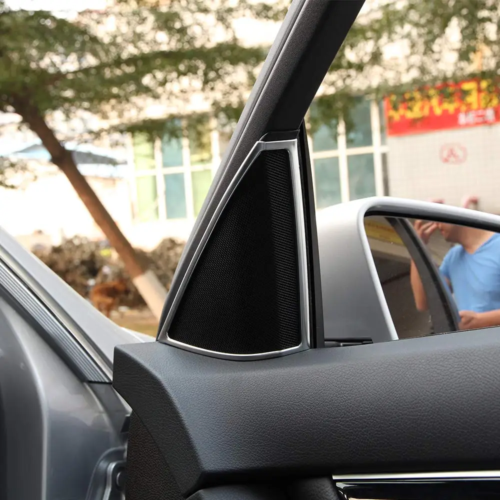

ABS Matte Interior Door Speaker Frame Cover Trim for Mercedes Benz C-Class W204 C180 C200 C260 2008-2014