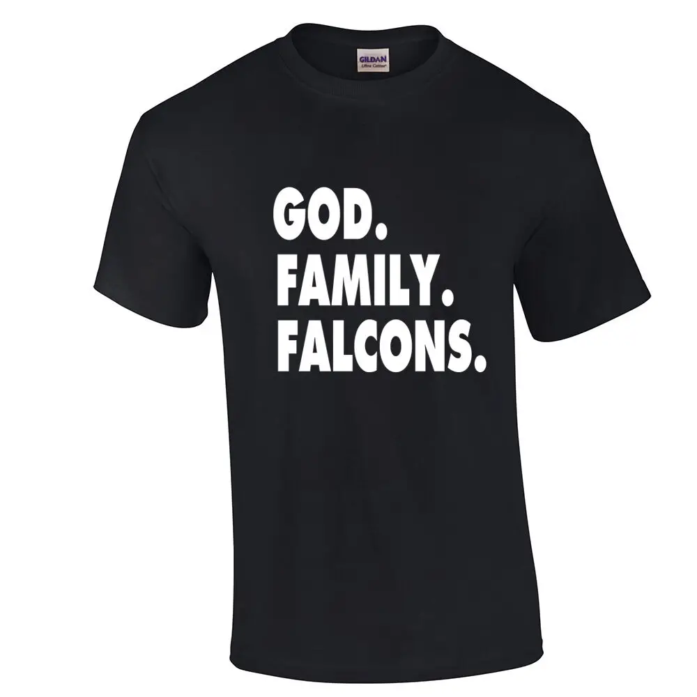 Alanta falcons/футболка 2016 г. футболка с надписью God family Team Fan Inspired TeeTops оптовая продажа