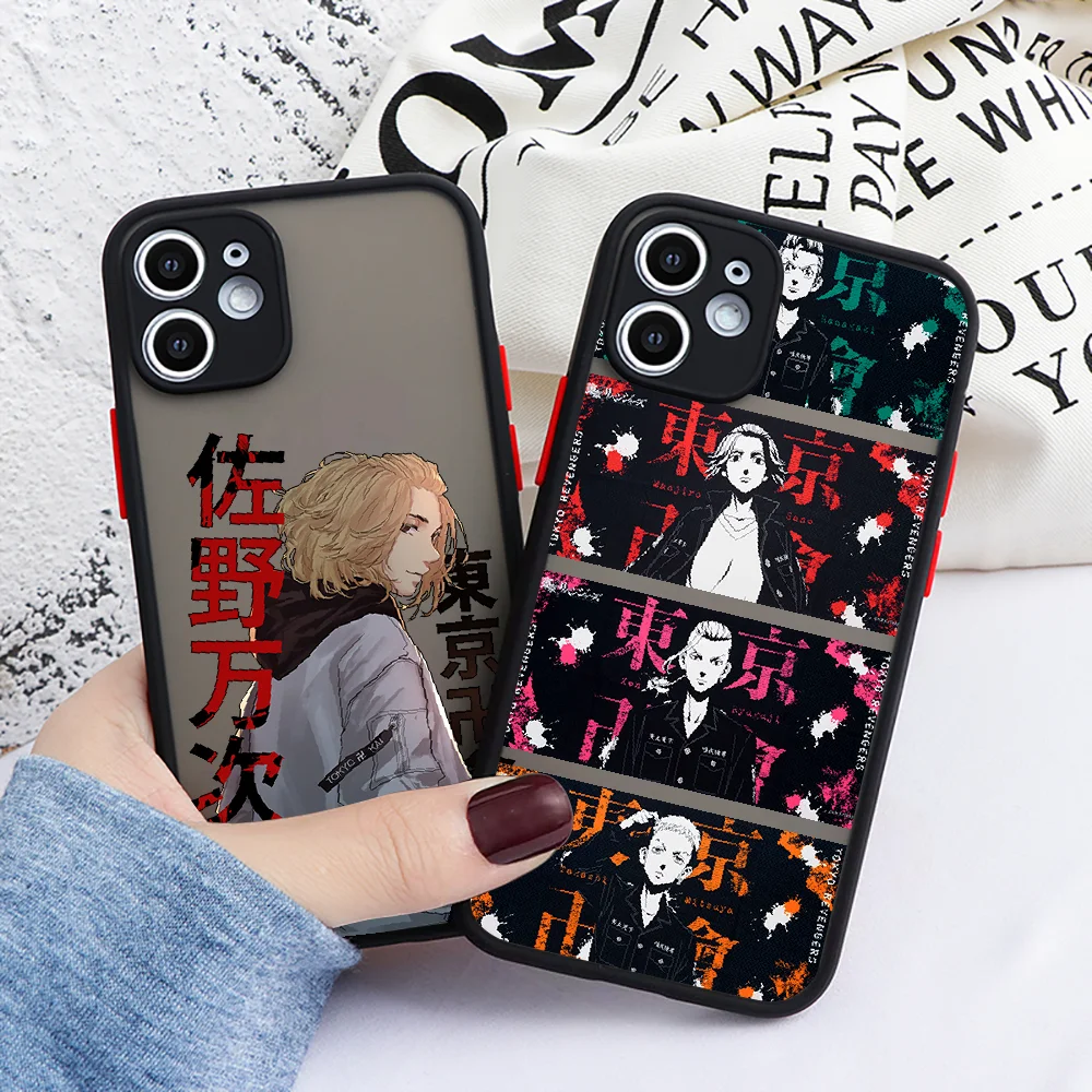 

Чехол manjiro sano для телефона iphone 5 5s se 2 6 6s 7 8 12 mini plus X XS XR 11 PRO MAX матовый прозрачный