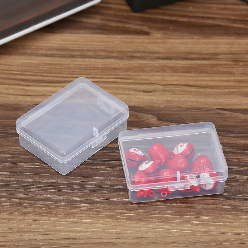 

Multifunctional Storage Box Transparent With Cover Space Saving Jewelry