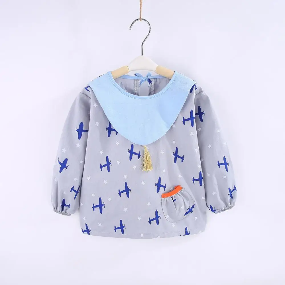 Детский хлопковый комбинезон на осень и зиму водонепроницаемый фартук для