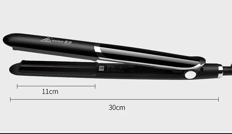 2 in 1 Tourmaline Ceramic Far-Infrared Hair Straightener Curler Curling Straightening Wide Plate Flat Iron Styling Tools | Красота и