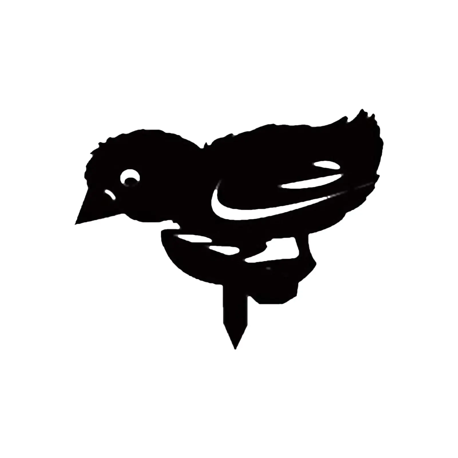 

Rooster Garden Ornaments Chicken Yard Art Craft Black Retro Hollow Wrought Iron Rooster Home Garden Simple Pendant Decoration