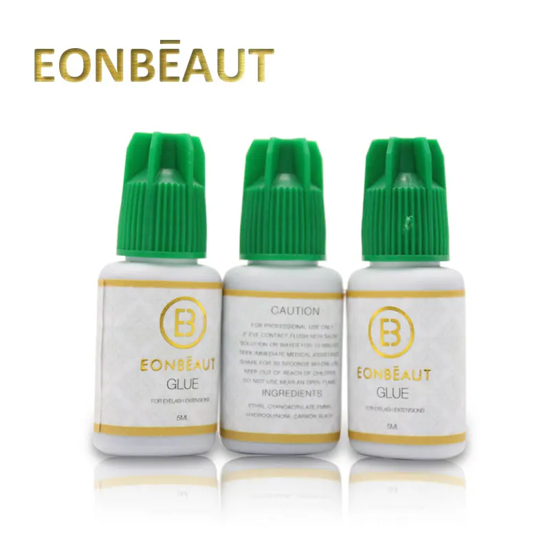 2 бутылки EONBEAUT клей для наращивания ресниц 3 сек время сушки при низком заказе