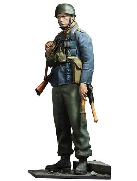 Масштаб 1/35 Неокрашенная фигурка из смолы сборная парашюта|Наборы для сборки