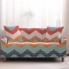 Чехол для дивана с геометрическим рисунком 1-4 года его Подстолье эластичный чехол для Гостиная Универсальный диван-кровать стрейч протектор мебели