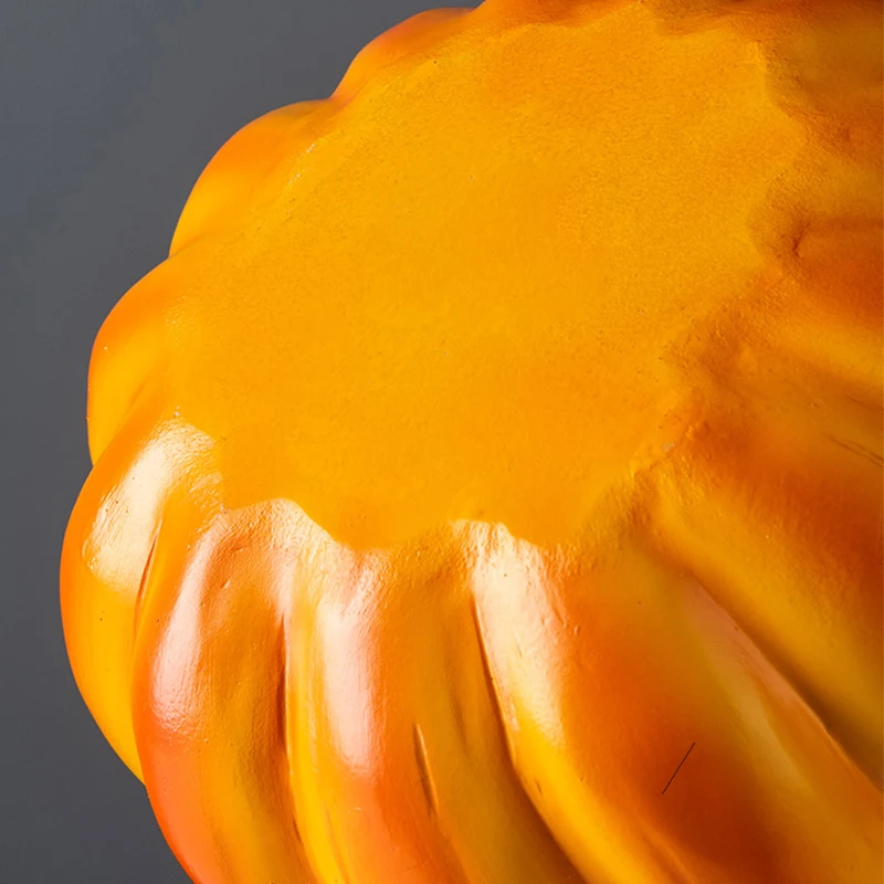 

Creative Resin Simulation Fake Pumpkin Vegetable Model Ornaments Halloween Decoration Home Garden Decor Party Atmosphere Props