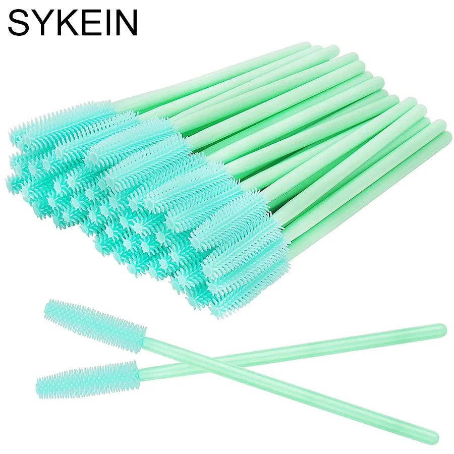 25 шт. одноразовые силиконовые щеточки для туши ресниц |