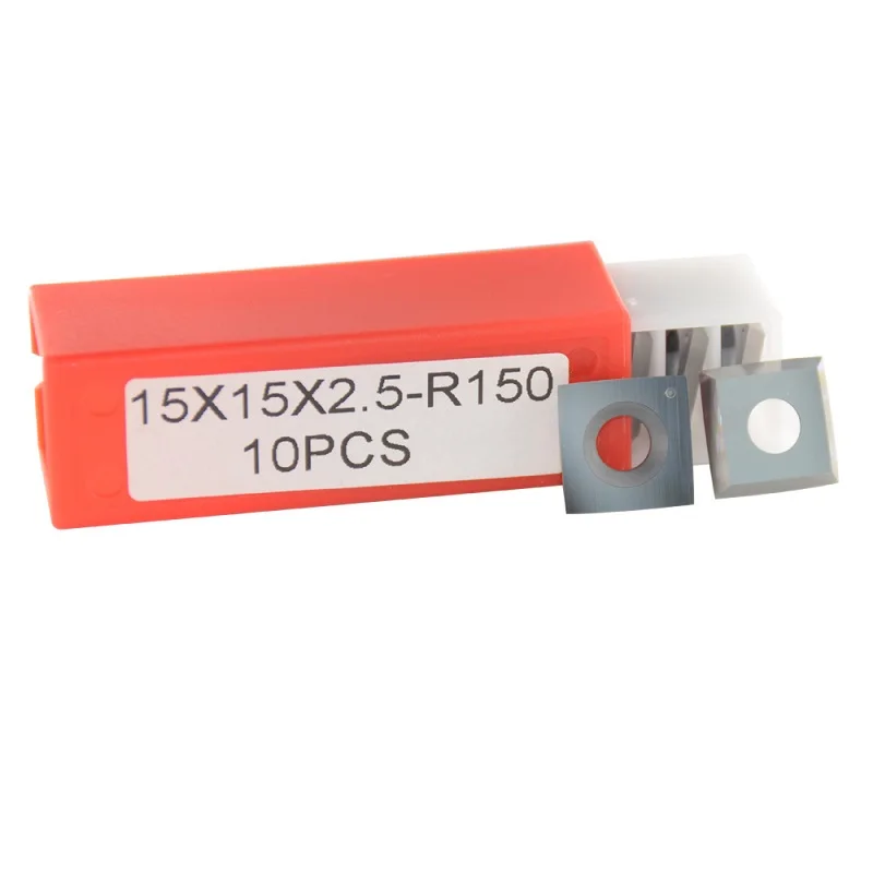 15 мм квадратные твердосплавные режущие вставки 6 &quotРадиус Замена для