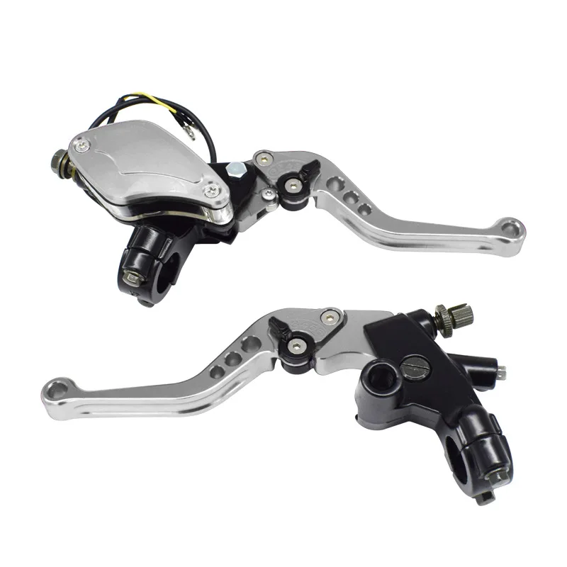 

Motorcycle parts refitting CNC brake pump assembly direct push pump refitting hydraulic clutch pump visual oil cup