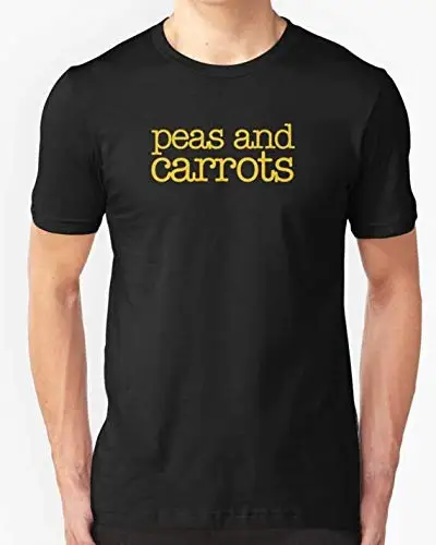 Форрест Гамп горох и футболка с принтом моркови на заказ для мужчин женщин