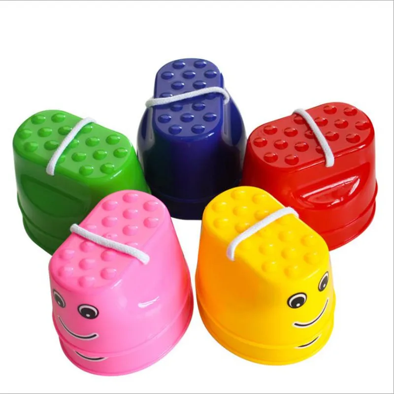 1PC Yelllow 1 шт. ходули для прыжков, игрушки с крылом, обувь для балансировки, детские спортивные забавные гаджеты, развлекательные игры для детей на открытом воздухе - Цвет: 1PC Yelllow