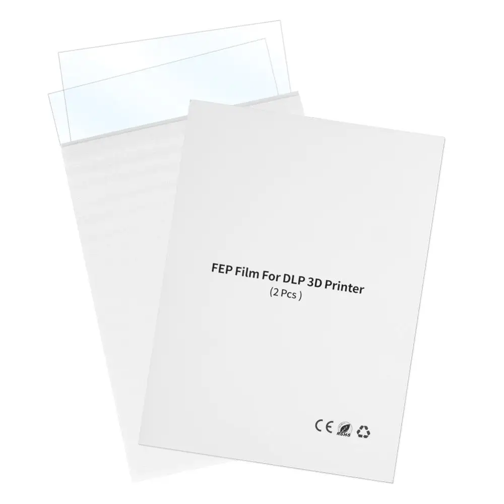 Оригинальная Съемная пленка CREALITY FEP 2 шт./лот высокая пропускная способность 200x140
