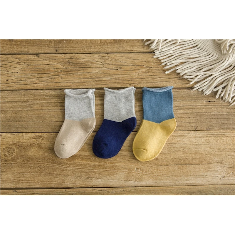 Носки для маленьких девочек Мягкие хлопковые носки-тапочки малышей meia