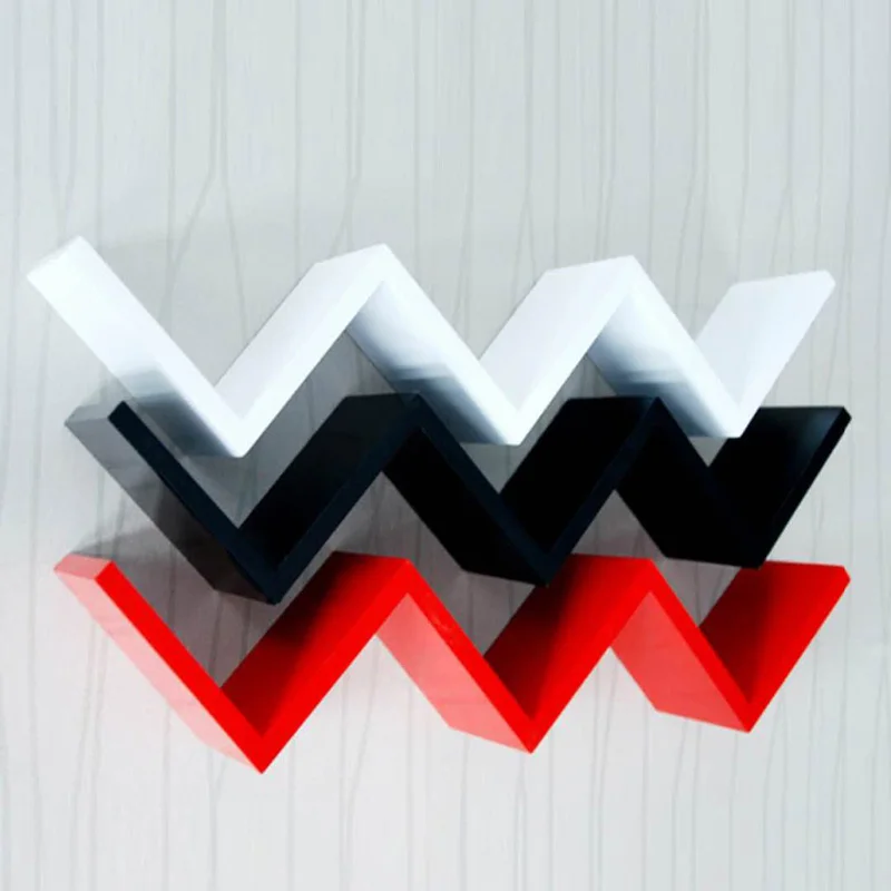 Креативная настенная полка Настенная книжная 3|Декоративные полки| |