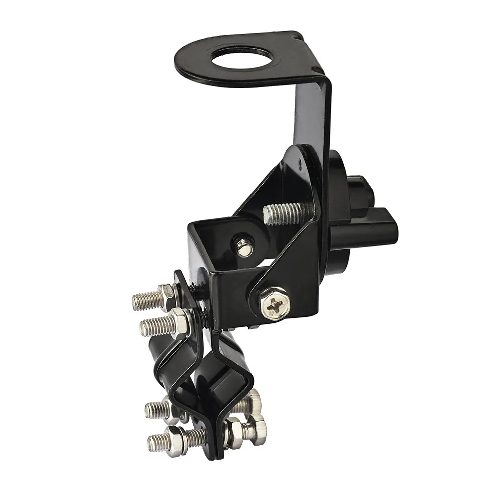 Superbat Vehicle CB Mobile Radio Antenna Mirror Mount Bumper Roof Rack Pole Mount Fixed Bracket for Car Truck CB Radio VHF UHF