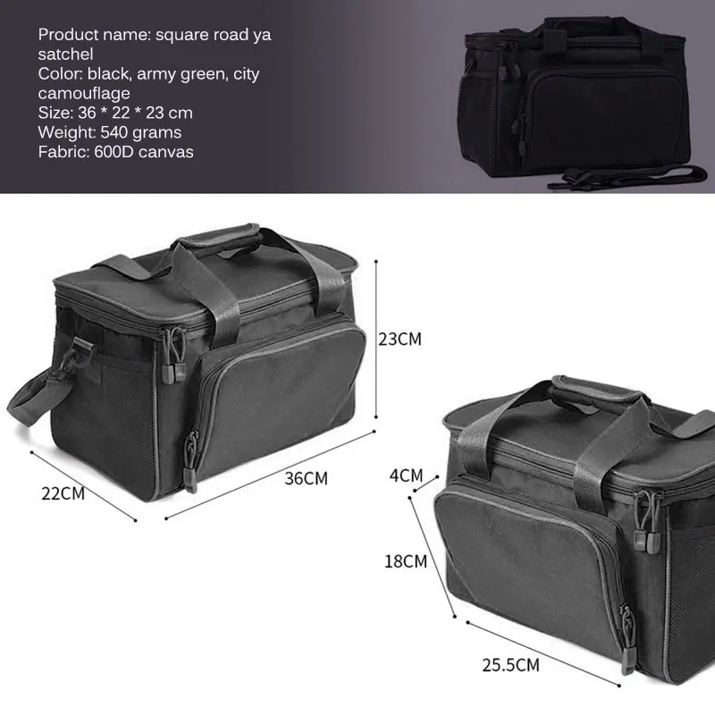 

Multifunctional Fishing Bag Portable Fishing Lure Bag Canvas Waist Shoulder Outdoor Storage Bag Carp Fishing Tackle Equipment