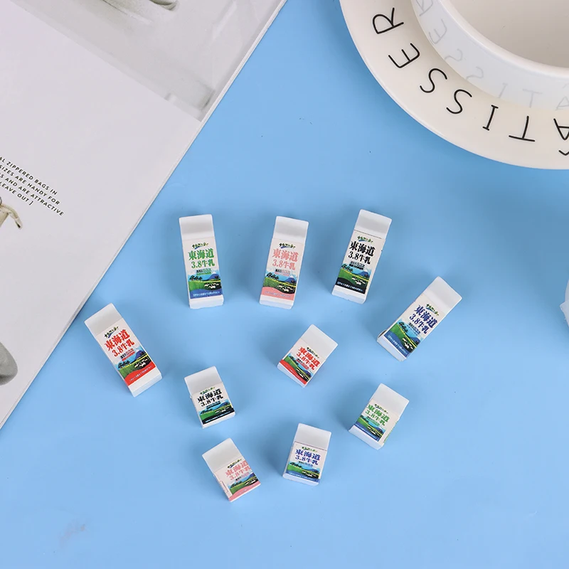 

5 шт. 1:12 миниатюрная коробка для кукольного домика с молоком, чашка для напитков, игрушки для ролевых продуктов, товары для кукольного домика, кухонные принадлежности, 2 размера