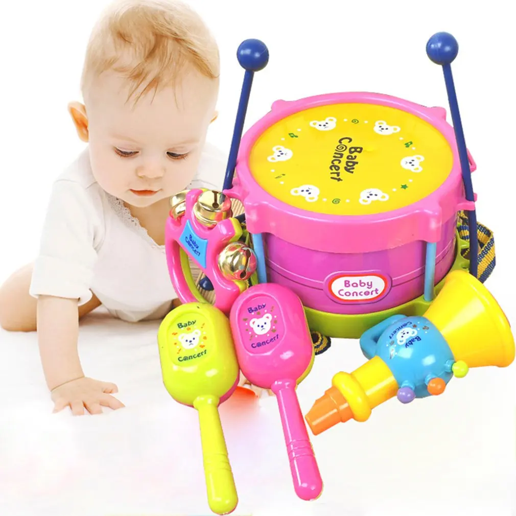 

Baby Musical Drum Toy Electronic Jazz Percussion Music Instrument Toy Intellectual Development Children Educational Toys Gift