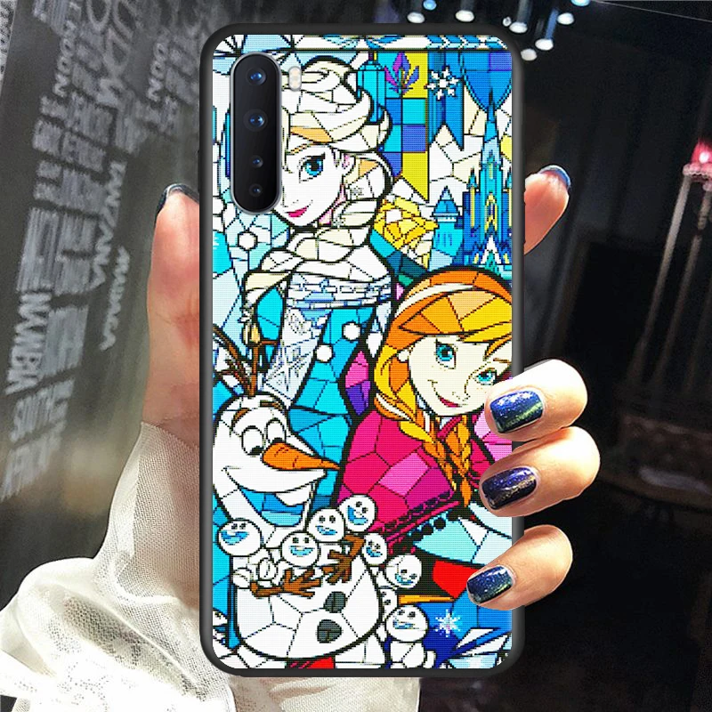 soft tpu disney retro color art silicone cover for oneplus nord ce 2 n100 n10 9 9r 8t 8 7t 7 6t 6 5t pro black phone case free global shipping