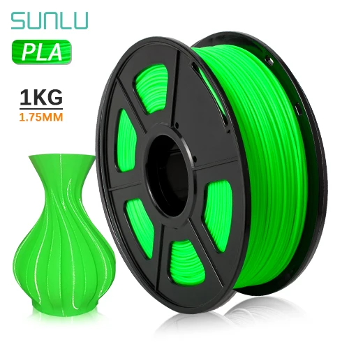 SUNL PLA нить 1kg1.75мм 3D принтер Filamen для всех типов FDM моделирование нетоксичные