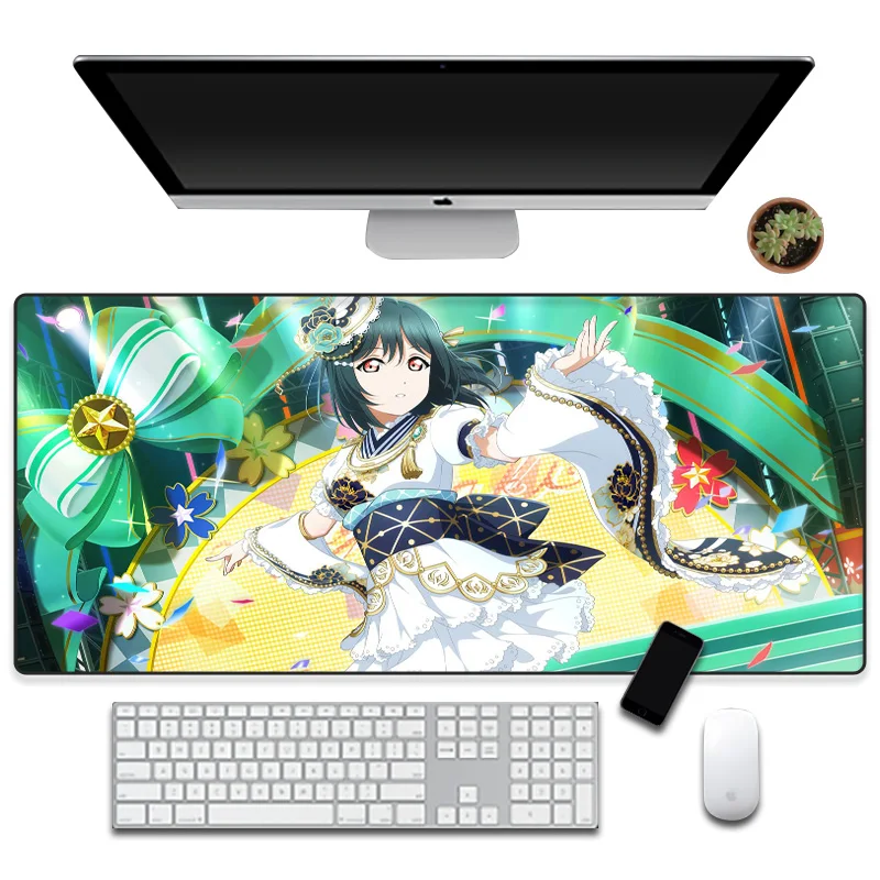 

Коврик для мыши, игровой коврик для мыши, геймерский коврик для мыши, коврик для клавиатуры, Настольный коврик, Аниме Коврик для мыши xxl, подх...