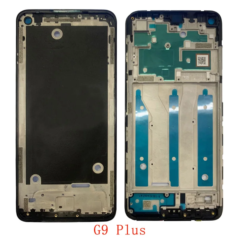 housing middle frame lcd bezel plate panel chassis for motorola moto g9 play g9 plus phone metal middle frame free global shipping
