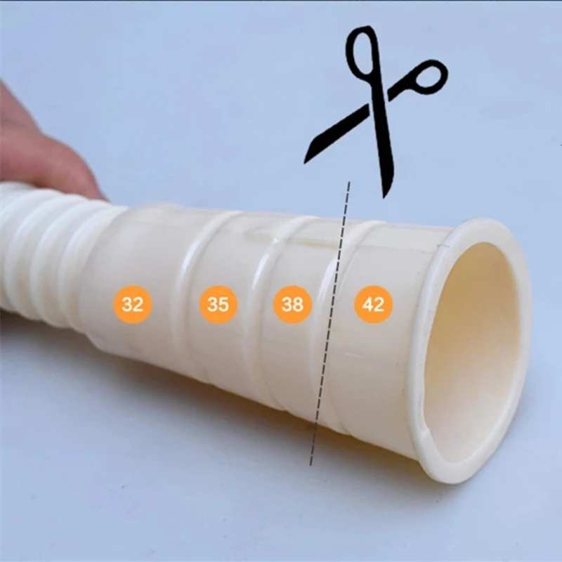 

2pcs/set 1.5/2/3/5 Meters Universal Washing Machine Drain Hose Outlet Pipe