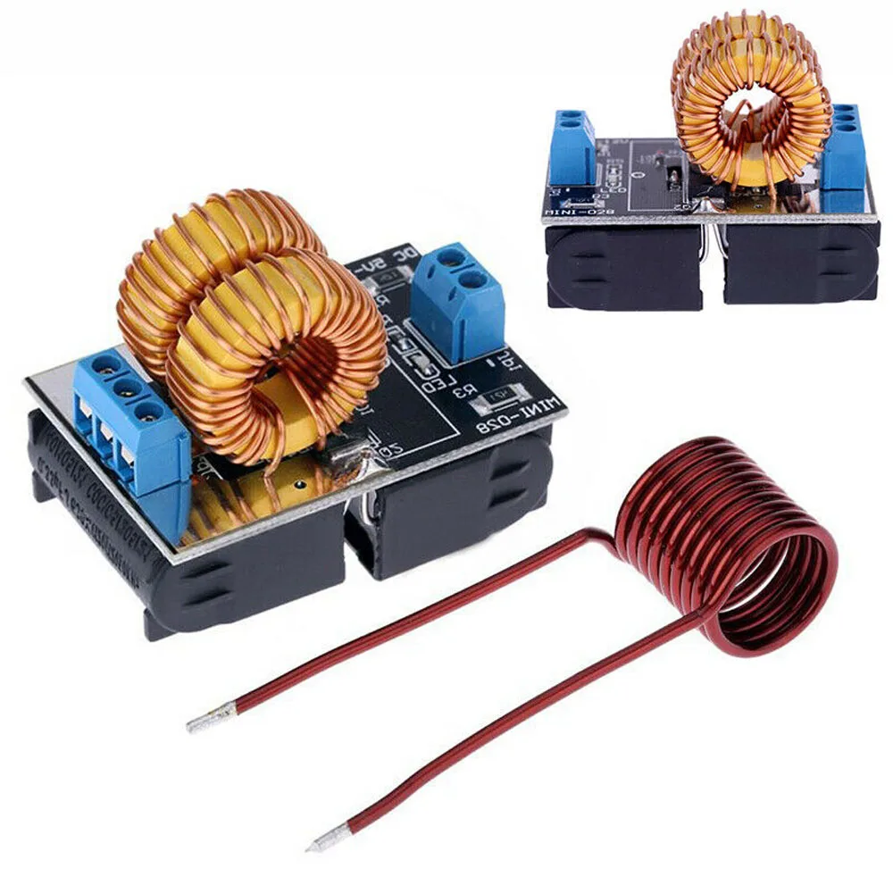 DC 5-12V Мини ZVS низковольтный индукционный нагревательный блок питания
