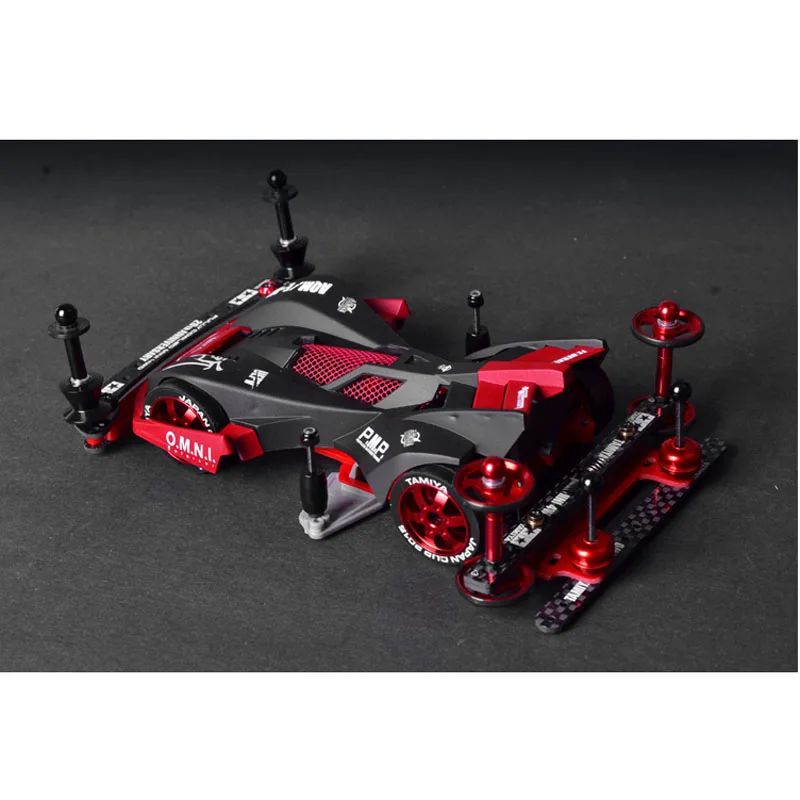 1 шт. RC 4WD модель автомобиля черный паук/Темный большой Mac ручной краски ed полая весь набор в разобранном виде Tamiya мини запчасти
