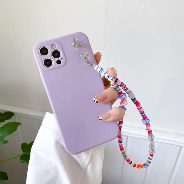 Beads Pendant Handy Strap Hang Phone 