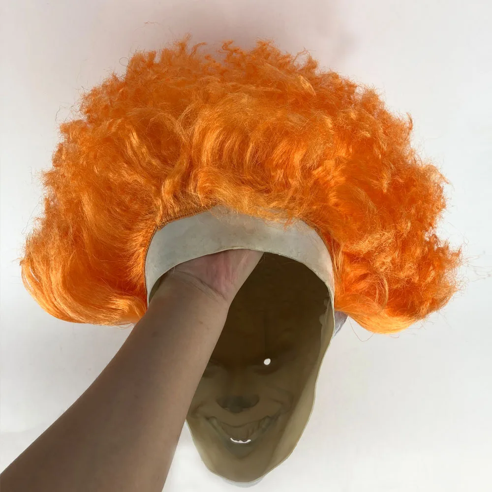 

Joker Mask Stephen King It Face Masks Pennywise Joker Cosplay Latex Mascarillas Halloween Costumes Masques Helmet Party Props