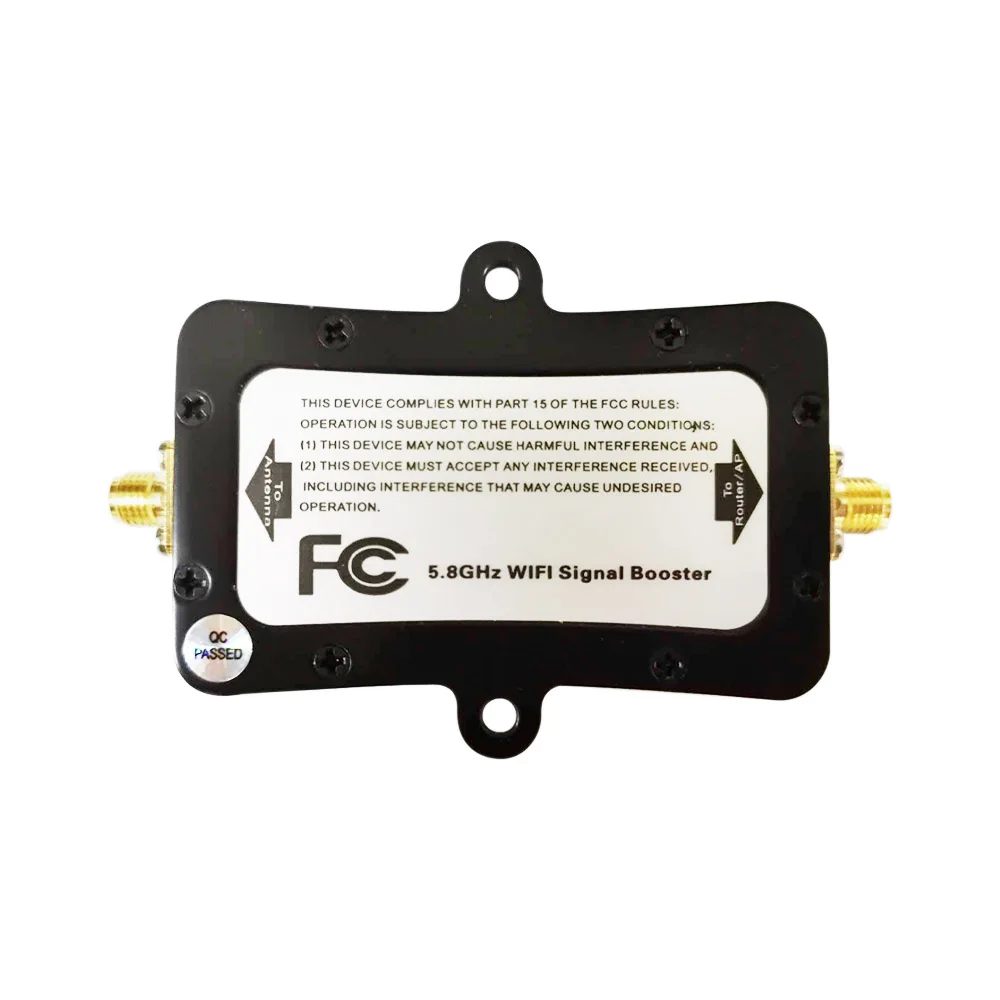 5.8GHz 5W power range signal amplifier, WiFi wireless broadband amplifier