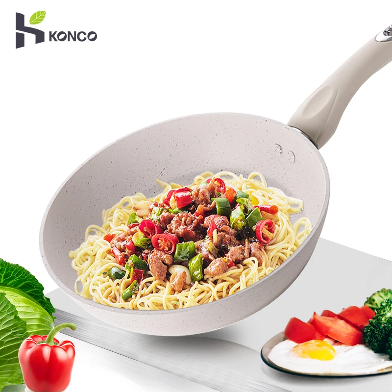 Сковорода и сковорода konco утолщенная антипригарная для жарки стейка брикет