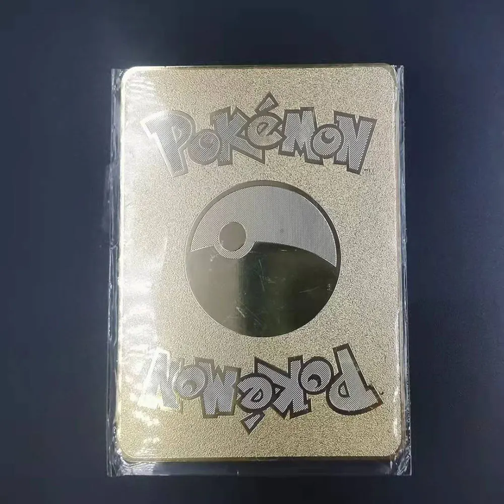 Новинка Испанская версия металлические карты Pokemon Vstar Vmax V GX блестящая игровая