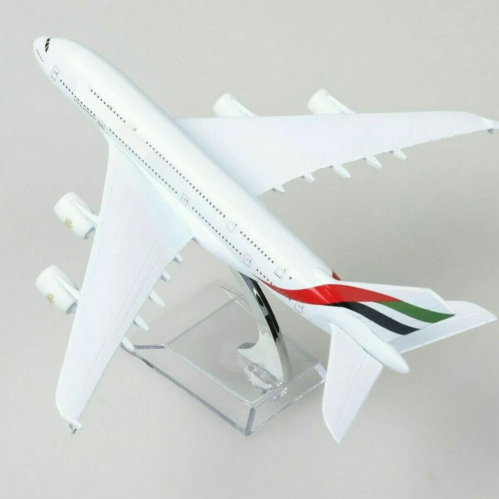 Модель самолета A380 для украшения дома и на столе 1:400 | Дом сад