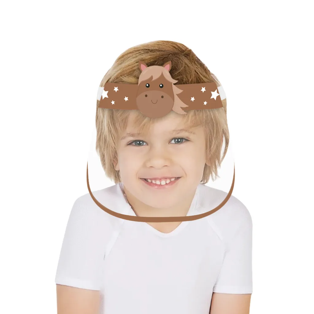 Детская Щит Дети анти капли козырек шапка ушанка уход за кожей лица защитный