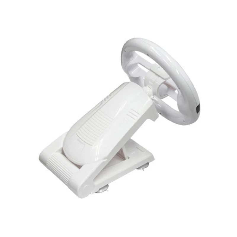 Многоугольная гоночная игра рулевой клипса на рулевое колесо подставка для консоль Nintendo Wii контроллер колеса ручка