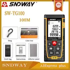 Лазерный дальномер SNDWAY, измерительный инструмент, работает на расстоянии 50м 70м 100м 120м