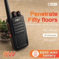 ksun x30 qj walkie talkie handheld radio 8w high power uhf portable two way radio communicator hf transceiver