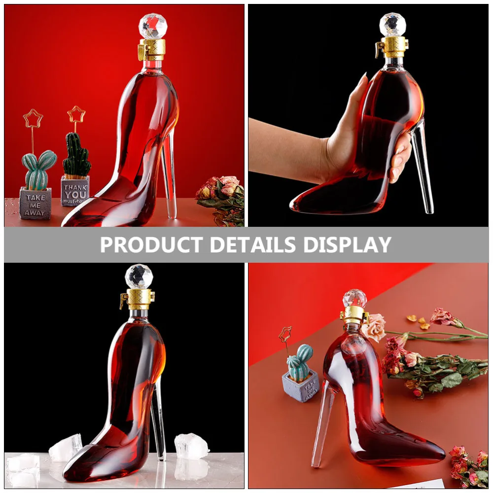 

1Pc Creative Accessory for Home Bar Creative Shaped Glass Container