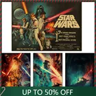 Картина на холсте, классический постер из фильма Вселенная война, винтажные киноплакаты, домашний декор, картина на стену для бара, Ретро Декор комнаты