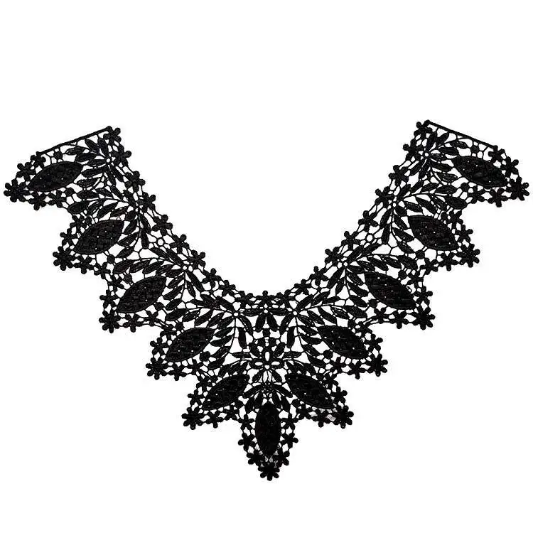 Вышитый воротник сделай сам поддельные съемные воротники водорастворимые