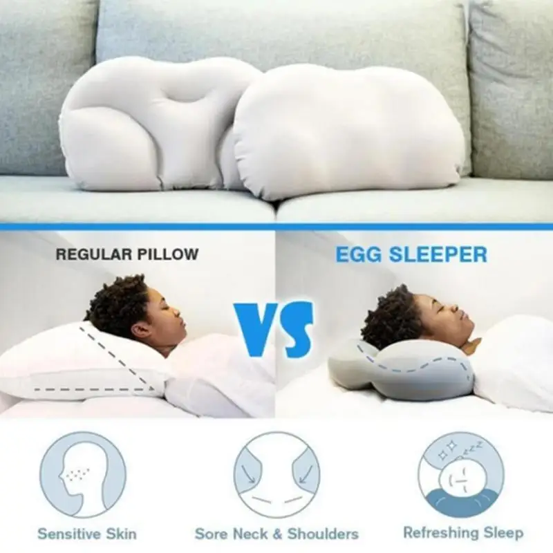 

All-Round Sleep Pillow Memory Foam Bedding Neck Protection Slow Rebound Foam Shape Health Care Neck Neck Sleep Support Hot Sale