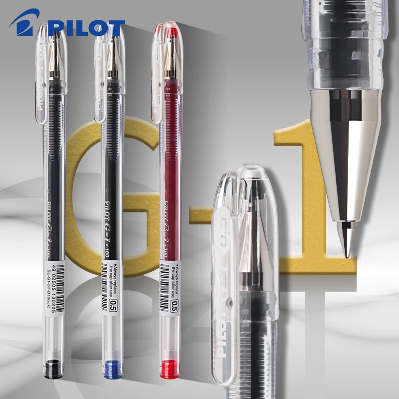 PILOT BL-G1-5T Gel Pen Student Office Pen Go Strain Shili 0.