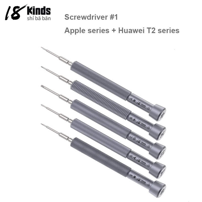 

18kinds 3D Screwdriver Super Hard High-Precision Repair Screw Durable Precision Opening Tool for iPhone HUAWEI Repair Tools