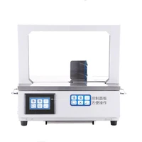 ag03 opp hot melt automatic vegetable strapping machine supermarket noodles giveaway and ham sausage binding machine